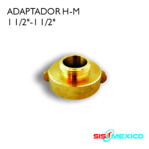 Adaptador de 1-1/2" H (IPT o NST) a 1-1/2" M (IPT o NST o NPT)