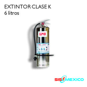 Extintor Portátil Clase K de 6 Lt