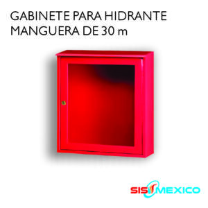 Gabinete sobreponer Manguera 30m