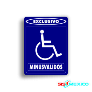 Señalamiento Minusválidos