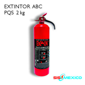 Extintor Portátil PQS 2 Kg