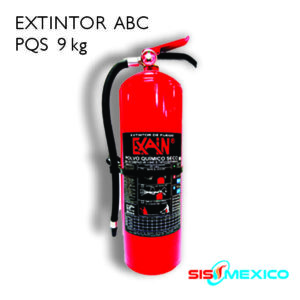 Extintor Portátil PQS 9 Kg