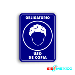 Señalamiento Uso de Cofia