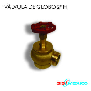 Válvula de Globo de 2" H NPT a 1-1/2 M (IPT o NST)