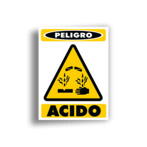 Señalamiento Ácido