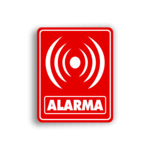 Señalamiento Alarma