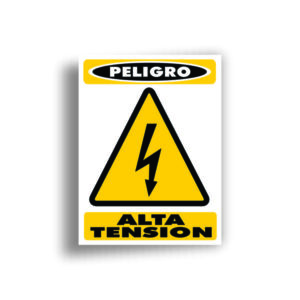Señalamiento Alta Tensión