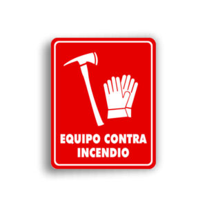 Señalamiento Equipo contra Incendio