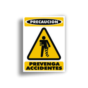 Señalamiento Prevenga Accidentes