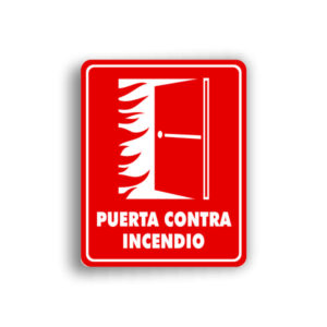 Señalamiento Puerta contra Incendio
