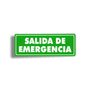 Señalamiento Salida de Emergencia