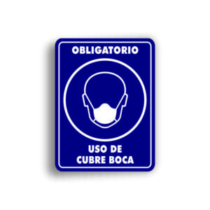 Señalamiento Uso de Cubre Boca