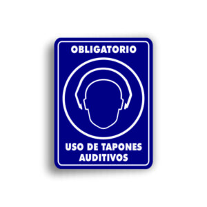 Señalamiento Uso de Tapones Auditivos